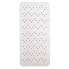 Showerdrape Classic Bath Mat 34 x 74cm - White Showerdrape Classic Bath Mat 34 x 74cm - White