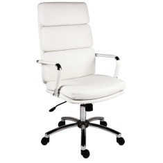 Deco Executive Office Chair White Deco Executive Office Chair White