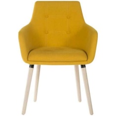 Monza Visitors Chair - Yellow