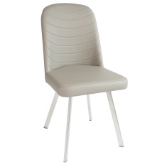 Elan Dining Chair - Cappuccino Vegan Leather Elan Dining Chair - Cappuccino Vegan Leather