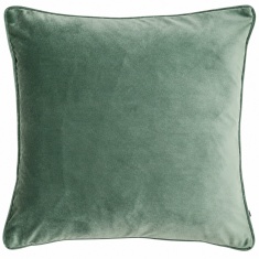 Malini Luxe Velvet Eucalyptus Cushion 43cm x 43cm