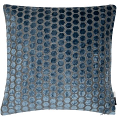 Malini Jorvik Cushion 43cm x 43cm - Blue Malini Jorvik Cushion 43cm x 43cm - Blue