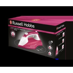 Russell Hobbs 26480 Lightweight 2400W Steam Iron - Berry