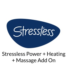 Stressless Sam Recliner - Power + Heating + Massage Add On Stressless Sam Recliner - Power + Heating + Massage Add On