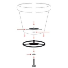Poppy Forge Pot Clamp Kit Poppy Forge Pot Clamp Kit
