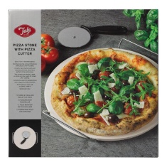 Tala Pizza Stone & Cutter Set