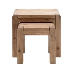 Imola Oak Nest Of Table Imola Oak Nest Of Table