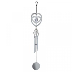 Smart Garden Crystal Heart Windchime