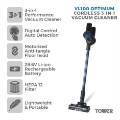 Tower Vl100 Optimum Cordless Vacuum Cleaner