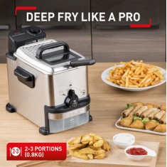 Tefal FR701640 Semi-Professional Deep Fryer- Grey