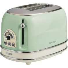 Ariete AR5514 Vintage 2 Slice Toaster - Green
