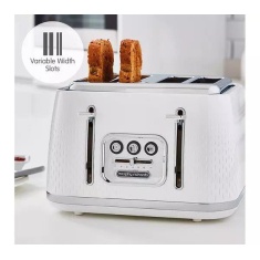 Morphy Richards 243012 Verve 4 Slice Toaster - White