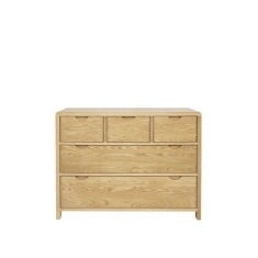 Ercol Bosco 5 Drawer Wide Chest