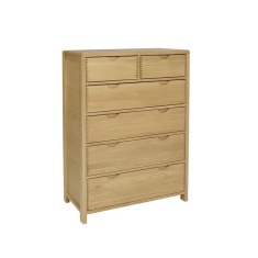 Ercol Bosco 6 Drawer Tall Wide Chest