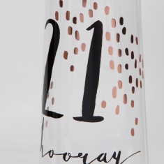 Luxe Birthday Flute 21st