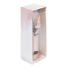 Luxe Birthday Flute 70th