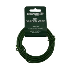 Green Jem 5m Coated Garden Wire Green Jem 5m Coated Garden Wire