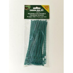 Green Jem Pack Of 40 Plant Cable Ties