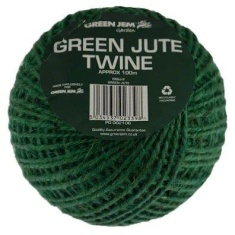 Green Jem Ball of Green Jute