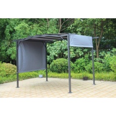 Royalcraft San Remo Pergola Sliding Gazebo 2.75m x 3.66m - Grey