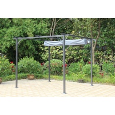 Royalcraft Prague Pergola 3m x 3m - Grey