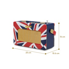 Roberts Revival Uno Union Jack DAB / Dab+ / FM Radio With Bluetooth - Coronation Edition