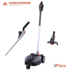 Yard Force LM F24BN iFlex 3-in-1 12V Lawnmower/Trimmer