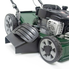 Webb WER18HW4 46cm (18') Self Propelled High Wheel Petrol Rotary Lawnmower With 2 Tip Blade System