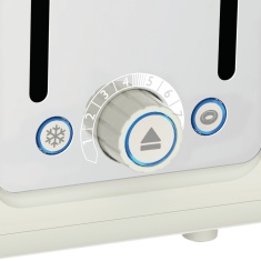 Dualit Architect 2 Slice Toaster - Canvas White