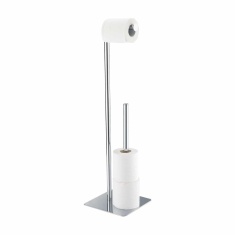 Showerdrape Stamford Toilet Roll & Spare Paper Combo Showerdrape Stamford Toilet Roll & Spare Paper Combo