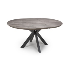 Phoenix 120cm/160cm Extending Dining Table - Grey