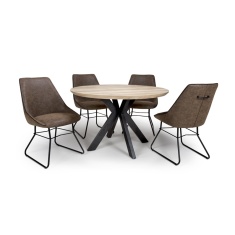 Phoenix 120cm Dining Table - Oak