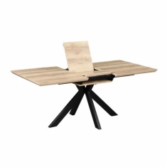 Phoenix Extending Table 140cm/180cm - Light Walnut