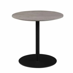 Phoenix 80cm Round Dining Table - Grey