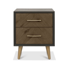 Alberta 2 Drawer Nightstand