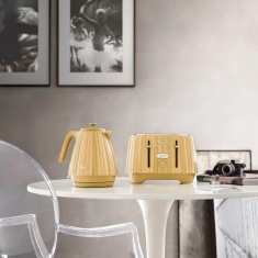 De'Longhi CTD2003.Y Ballerina 2 Slice Toaster - Yellow