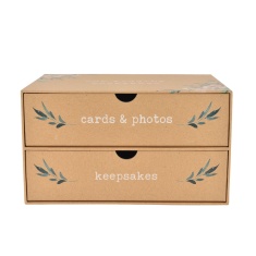 Love Story Keepsake Box with 2 Drawers Love Story Keepsake Box with 2 Drawers