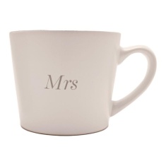 Amore Set Of 2 White Mugs - Mrs & Mrs