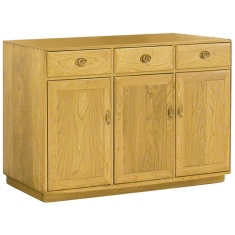 Ercol Windsor 3 Door High Sideboard