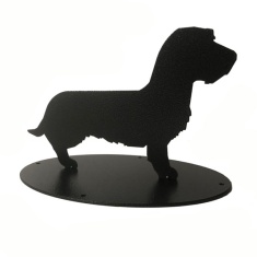 Poppy Forge Sausage Dog Boot Scraper Silhouette Poppy Forge Sausage Dog Boot Scraper Silhouette