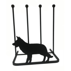 Poppy Forge 2 Pair Boot Rack - Alsatian Poppy Forge 2 Pair Boot Rack - Alsatian