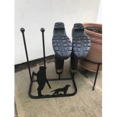 Poppy Forge 2 Pair Boot Rack - Gun Down