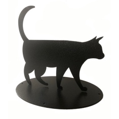Poppy Forge Cat Boot Scraper Silhouette Poppy Forge Cat Boot Scraper Silhouette