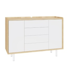 Bell & Stocchero Balto Large Sideboard - White