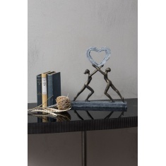 Libra Uplifting Hearts Sculpture