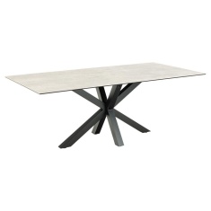 Heaven Dining Table - Grey Ceramic