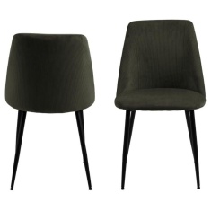 Ines Dining Chair - Olive Green