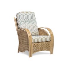 Desser Manila Light Oak Cane Chair Desser Manila Light Oak Cane Chair
