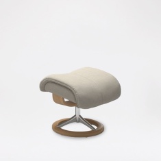 Stressless Magic Footstool With Signature Base Stressless Magic Footstool With Signature Base