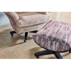 G Plan Vintage Broadway Fabric Swivel Chair